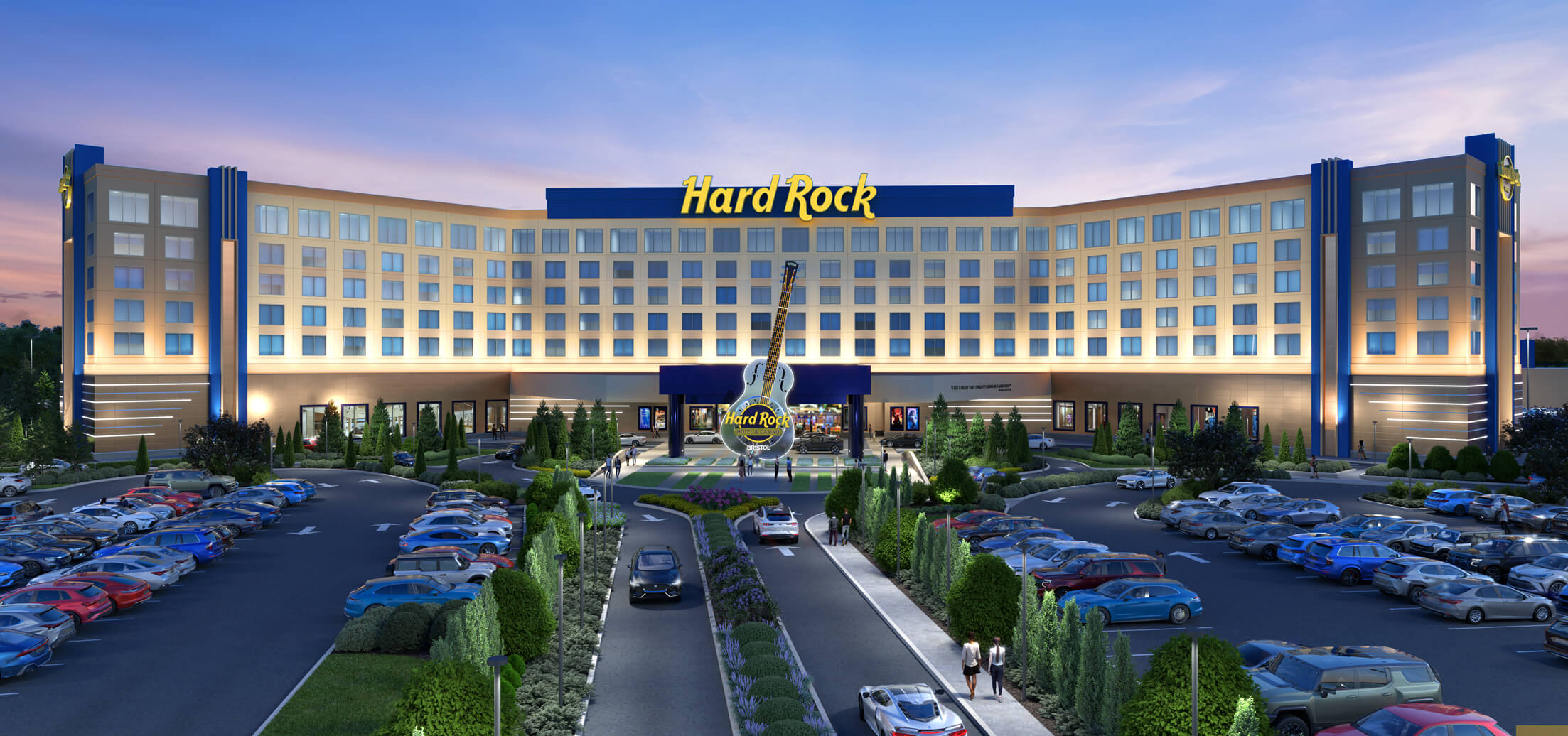 Hard Rock Hotel & Casino Bristol front entrance