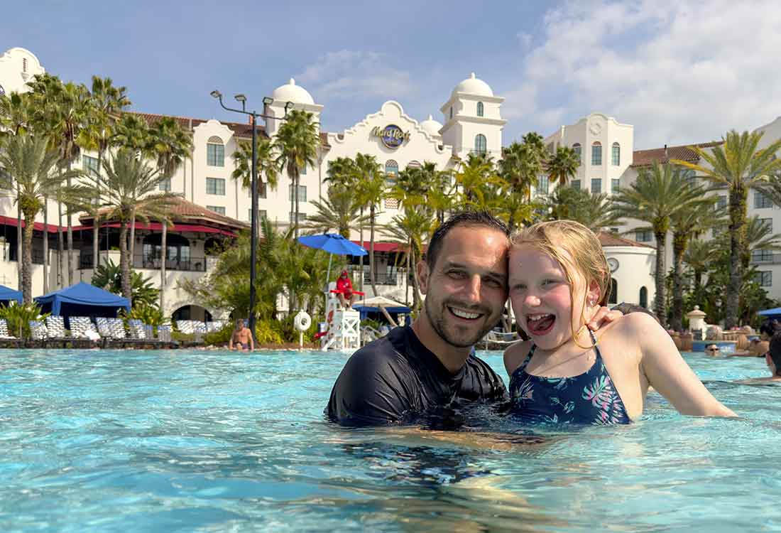 The pool at Hard Rock Hotel Orlando